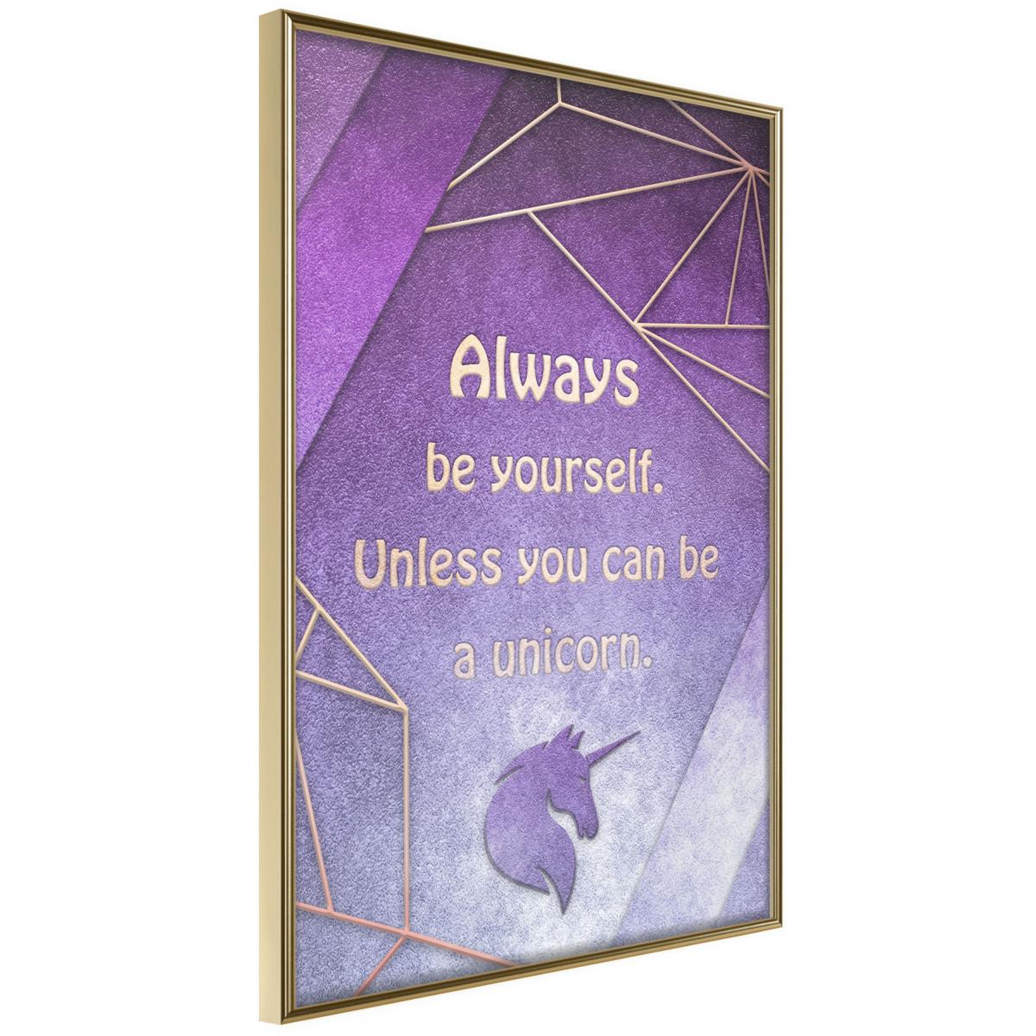 Paris Prix Affiche murale encadrée  always be yourself