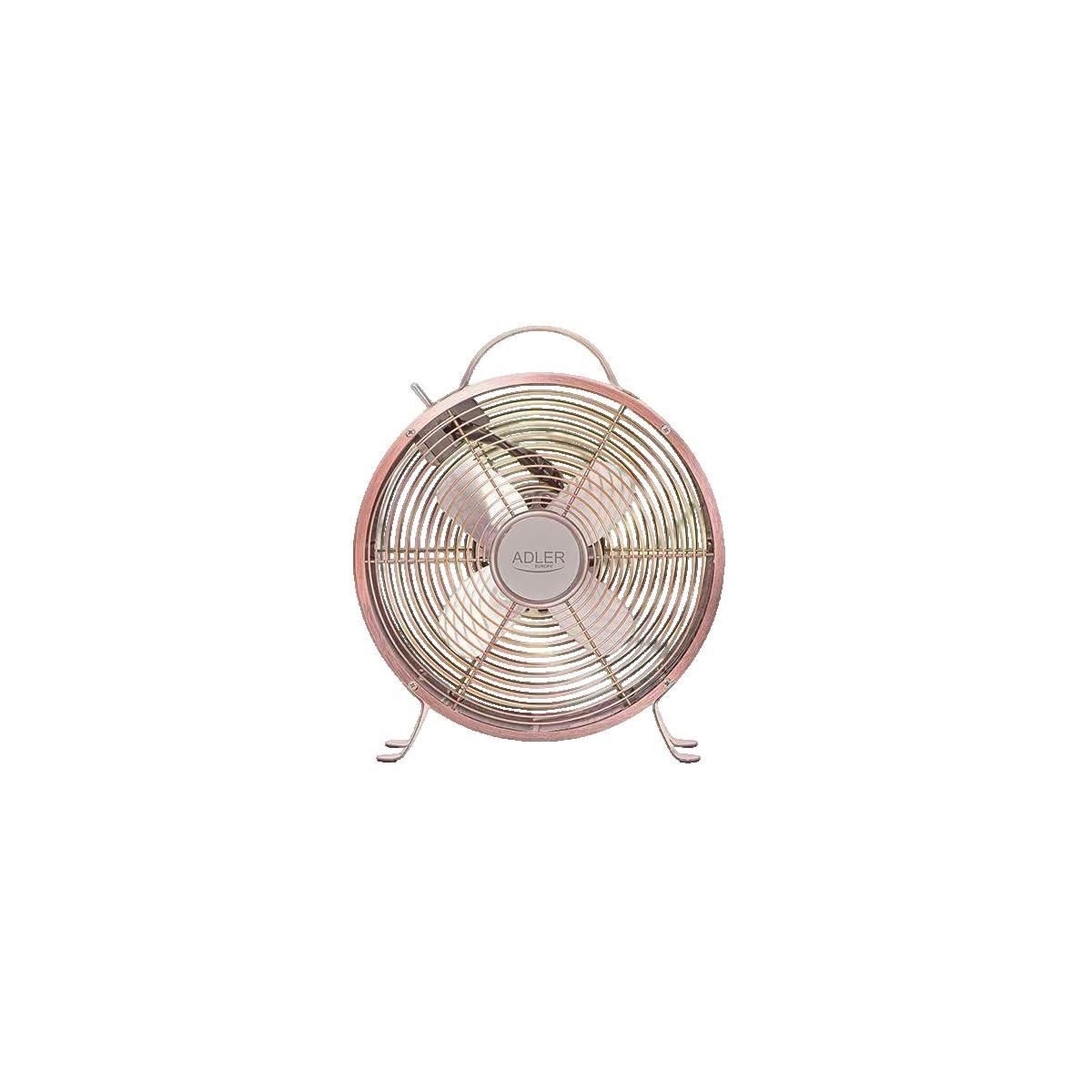 No name Ventilateur de table no-name finition cuivre