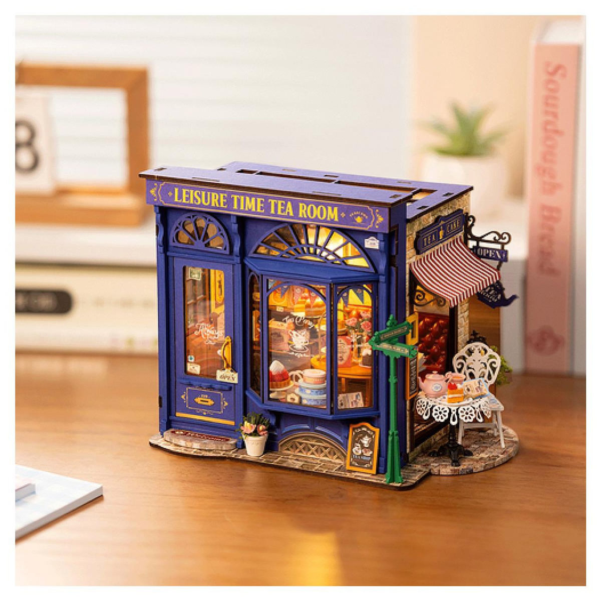 ROBOTIME Maquette Salon de the Leisure Time - Miniaturisme