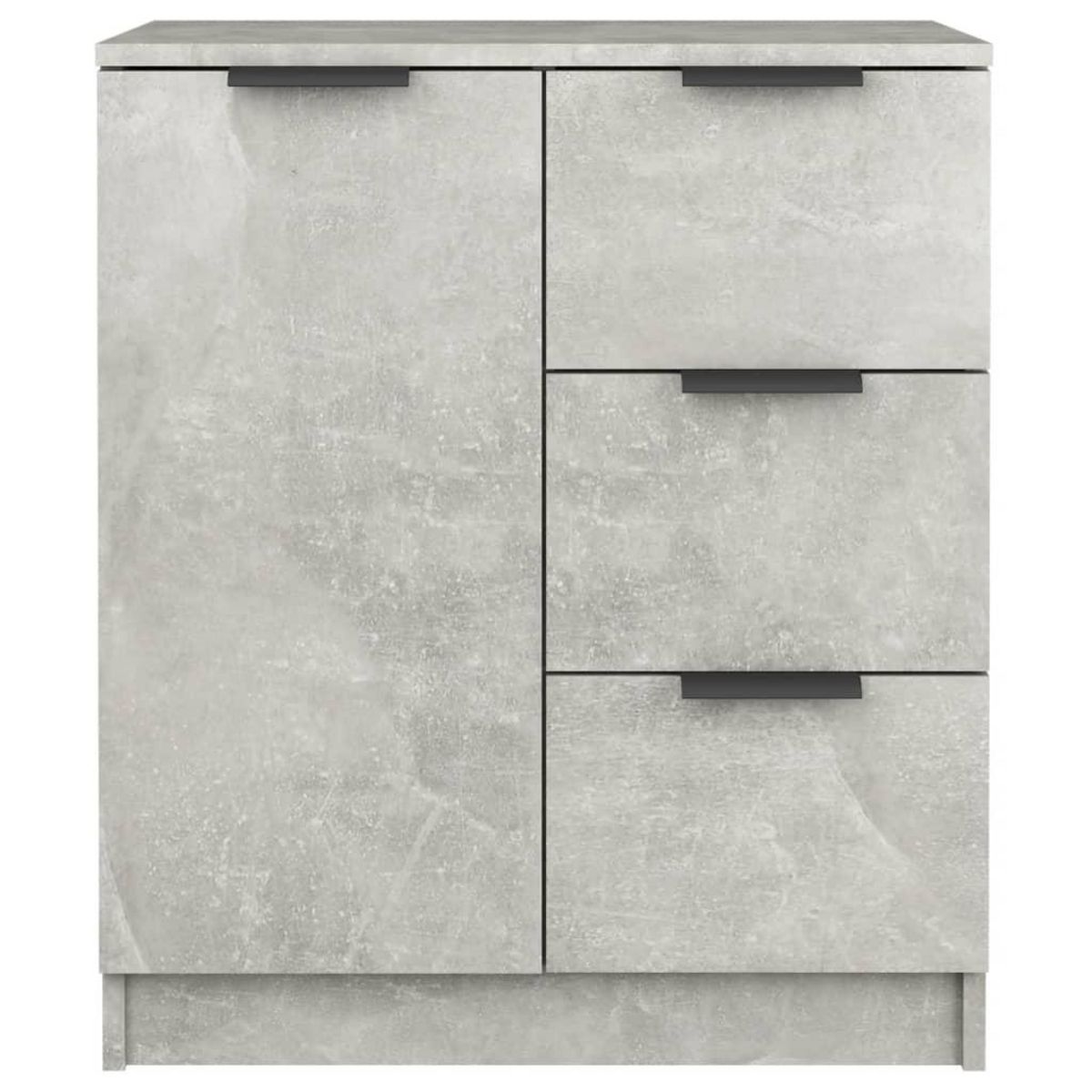 VIDAXL Buffet Gris beton 60x30x70 cm Bois d'ingenierie