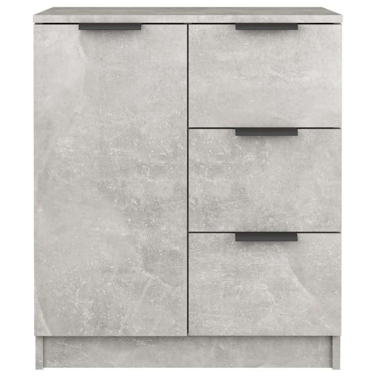 VIDAXL Buffet Gris beton 60x30x70 cm Bois d'ingenierie
