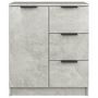 Voir la diapositive 3 : VIDAXL Buffet Gris beton 60x30x70 cm Bois d'ingenierie