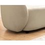 Voir la diapositive 6 : LISA DESIGN Flore - fauteuil en tissu bouclette