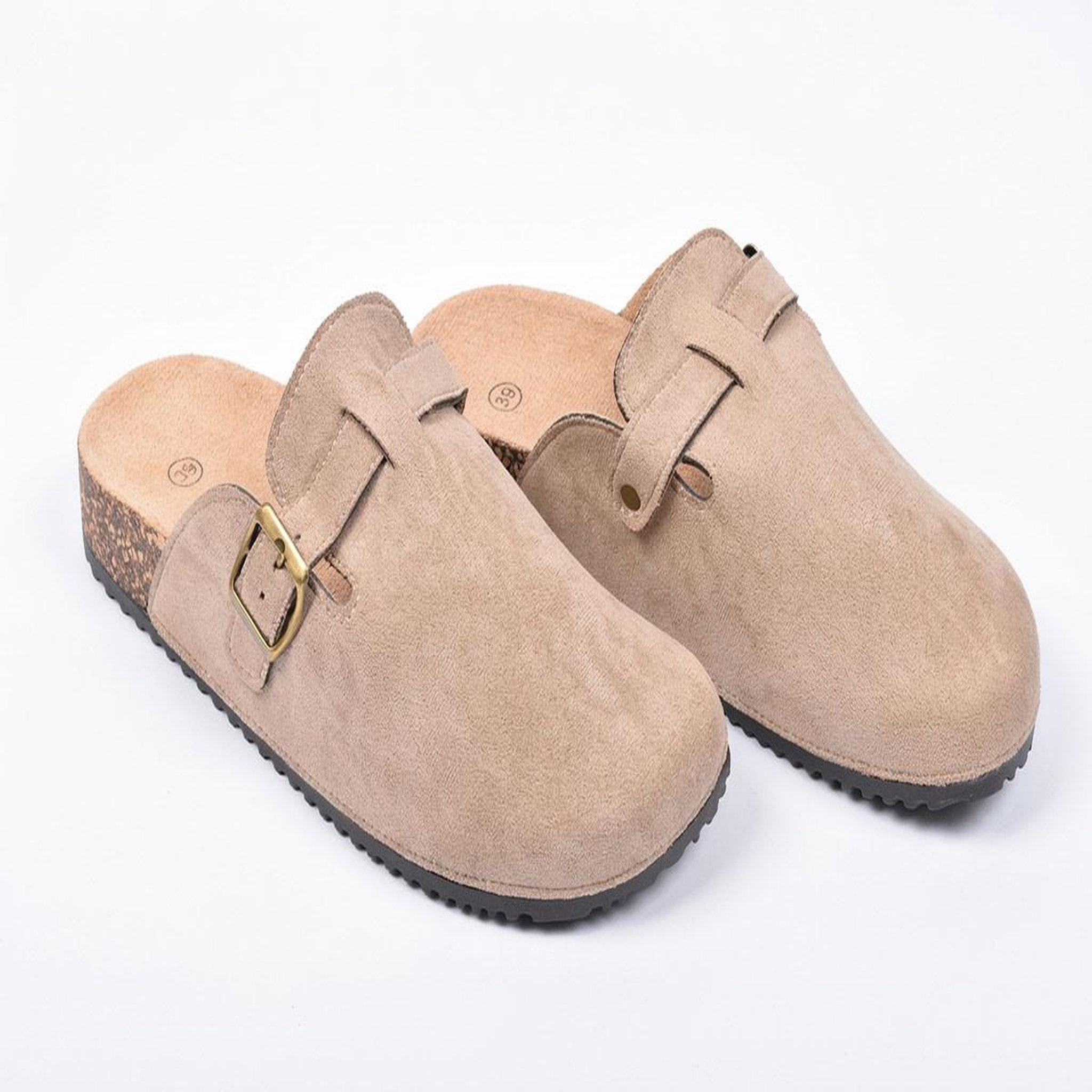 Voir la diapositive 3 : OZABI Ozabi sabots femme confort boucle ajustable semelle liège