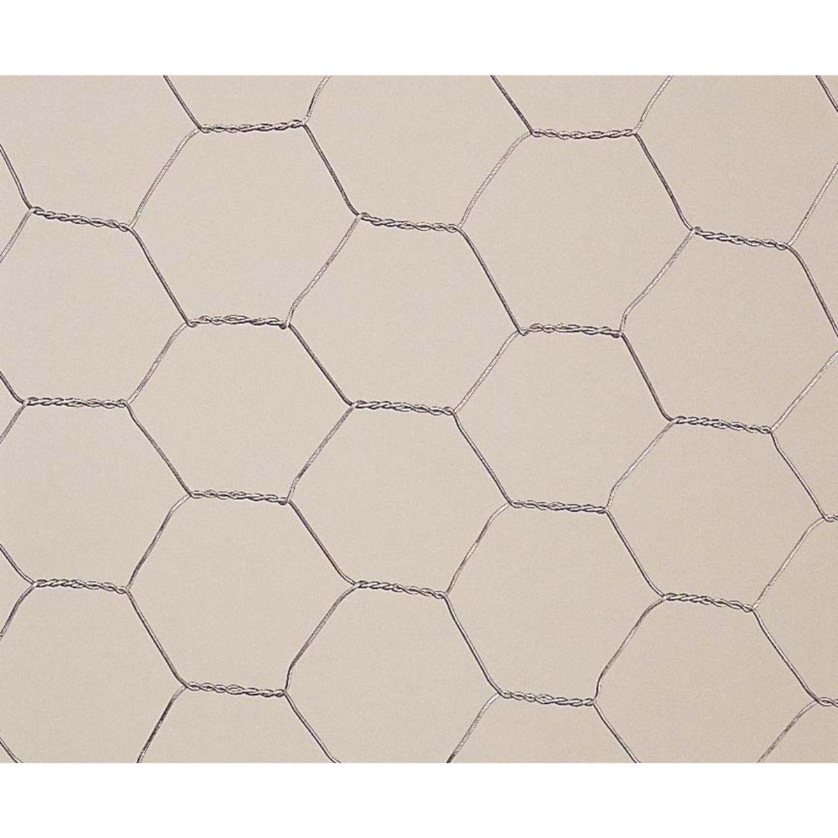 Nortene Grillage métallique triple torsion  Galvanex 25  - 1 x 10 m/25 x 0,8 mm