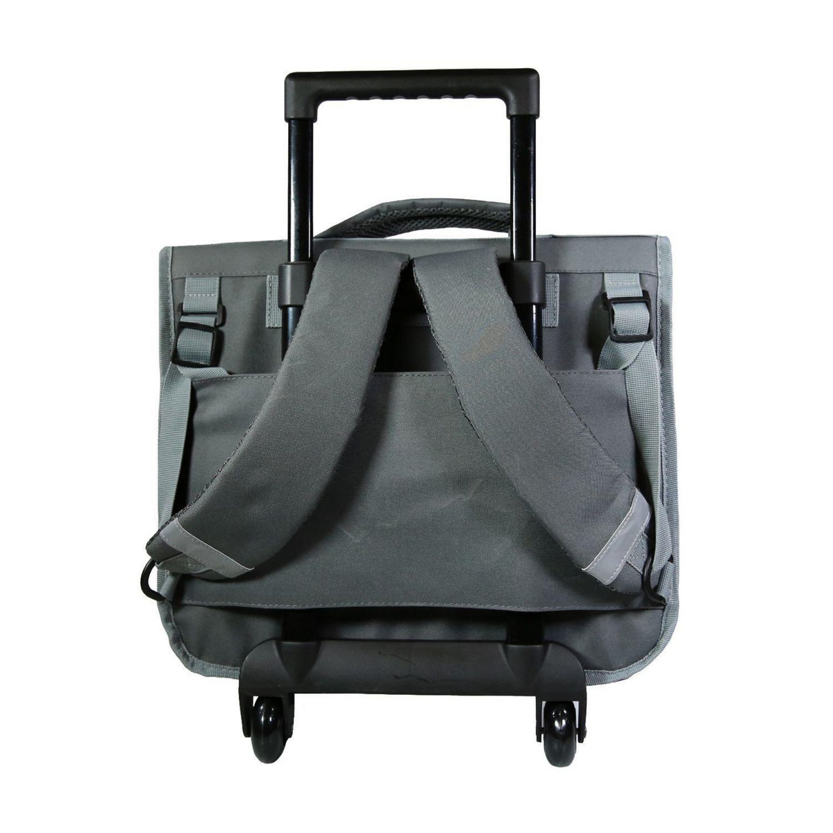 Bagtrotter BAGTROTTER Cartable à roulettes 38 cm Hot Wheels voitures Gris