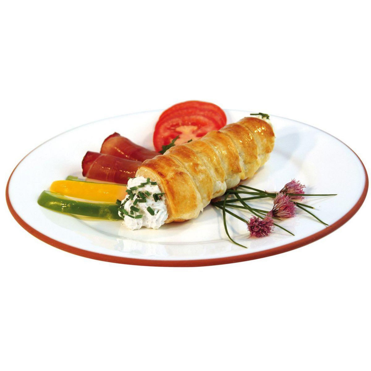 ZENKER Lot de 4 moules à gâteau en tube 13 x 2,5 cm Zenker