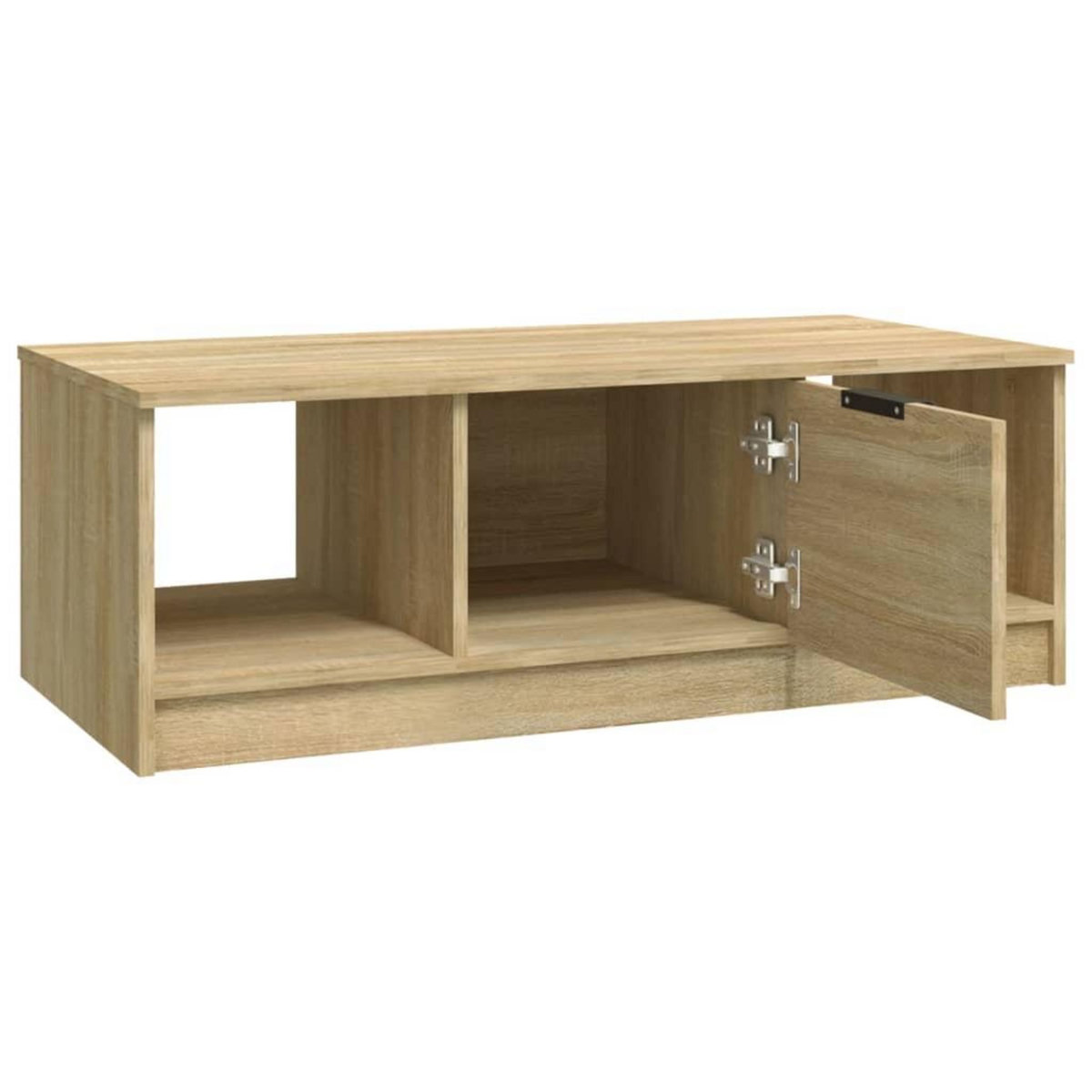 VIDAXL Table basse chene sonoma 102x50x36 cm bois d'ingenierie