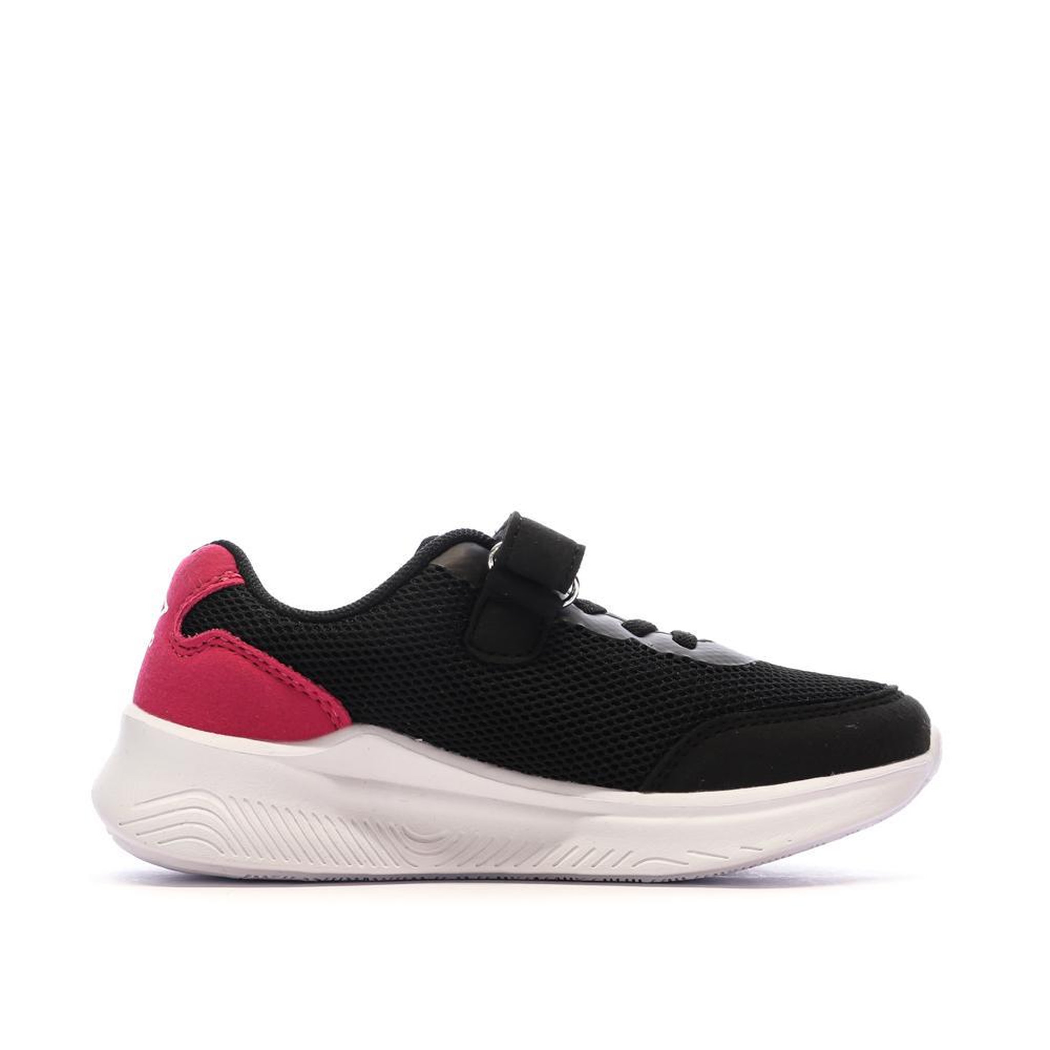 Voir la diapositive 2 : UMBRO Baskets fille umbro nateo noir/rose – style et confort sportif