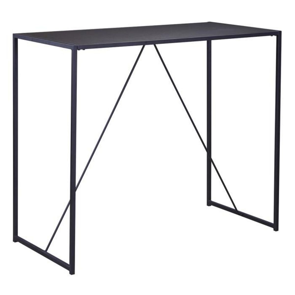 Paris Prix Table de Bar  Brea  120cm Noir