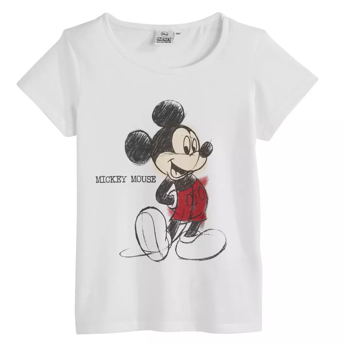 MICKEY Tee shirt manches courtes fille 