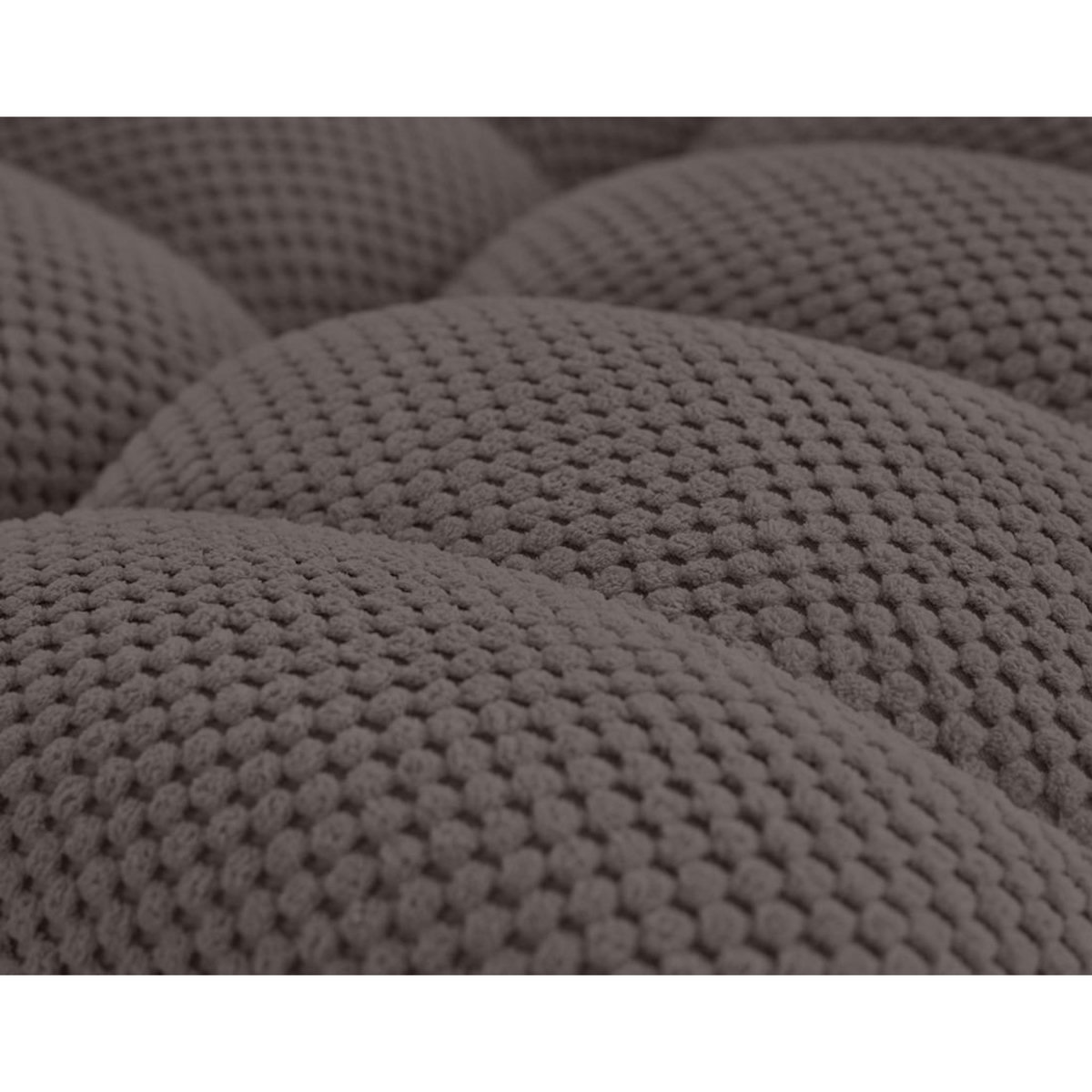 LISA DESIGN Ellie - module d'angle en velours texturé