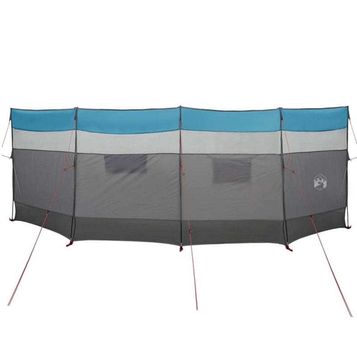 VIDAXL Brise vent de camping bleu 510x153 cm imperméable