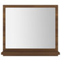 Voir la diapositive 3 : VIDAXL Miroir de bain Chene marron 40x10,5x37 cm Bois d'ingenierie