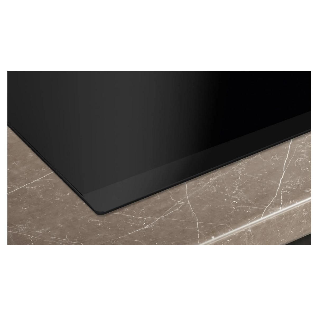 Siemens Table de cuisson induction 80cm 4 feux 7400w noir - EX83RHEC1F