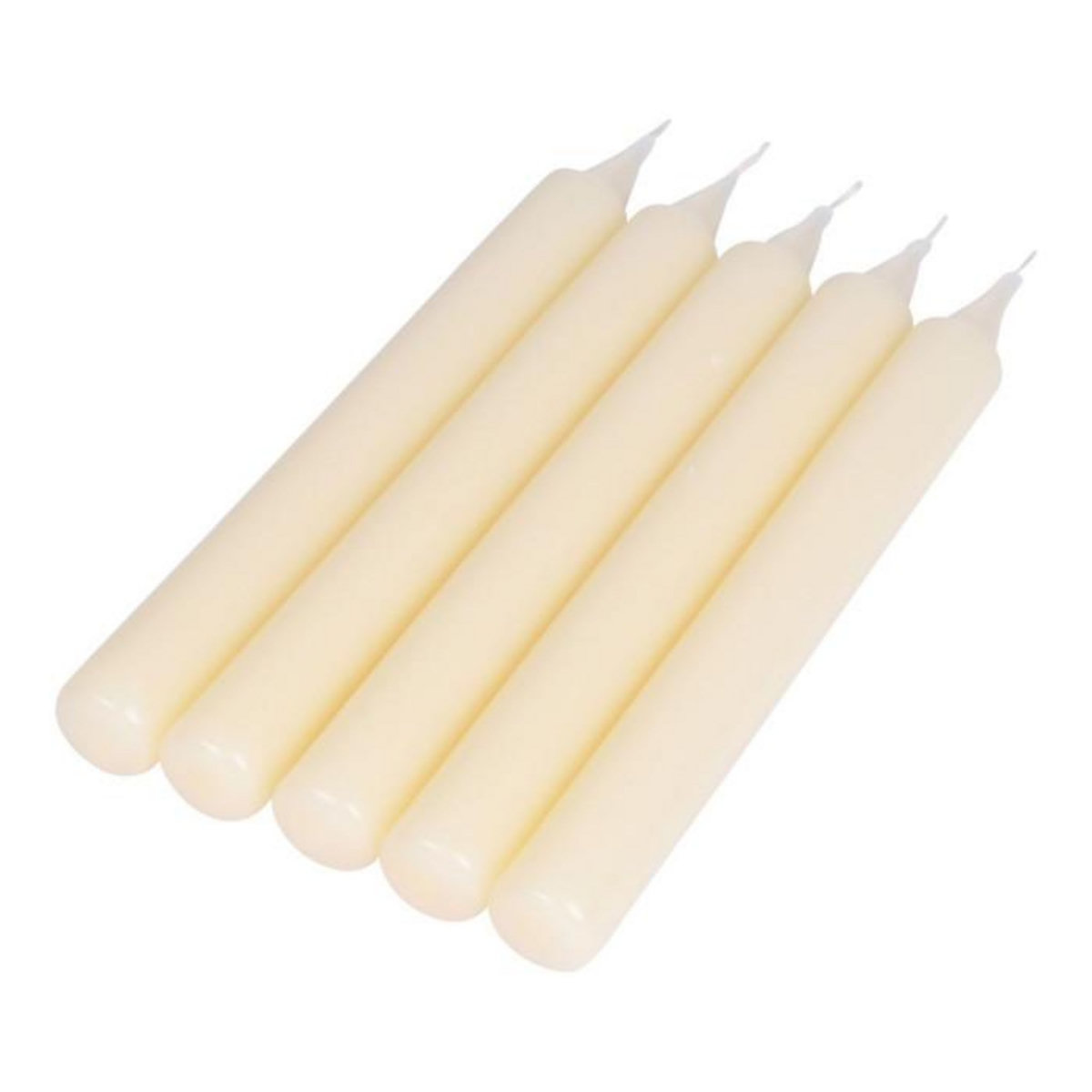 Paris Prix Lot de 5 Bougies Chandelier  Essentiel  19cm Écru