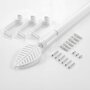 Voir la diapositive 3 : Douceur d'Intérieur Kit de tringle à rideaux extensible Leaf