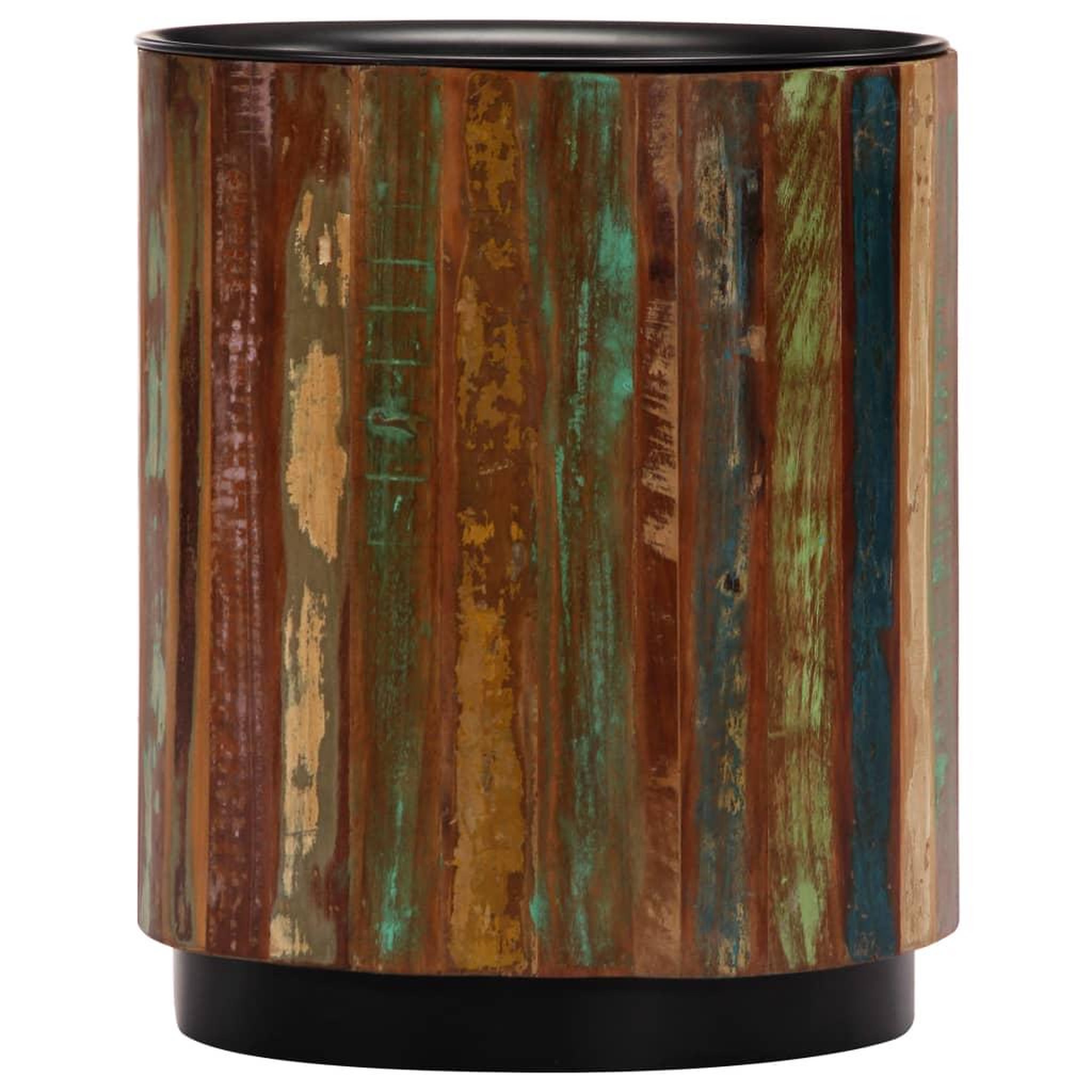 Voir la diapositive 3 : VIDAXL Table basse 38x45 cm Bois de recuperation massif