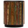 Voir la diapositive 3 : VIDAXL Table basse 38x45 cm Bois de recuperation massif