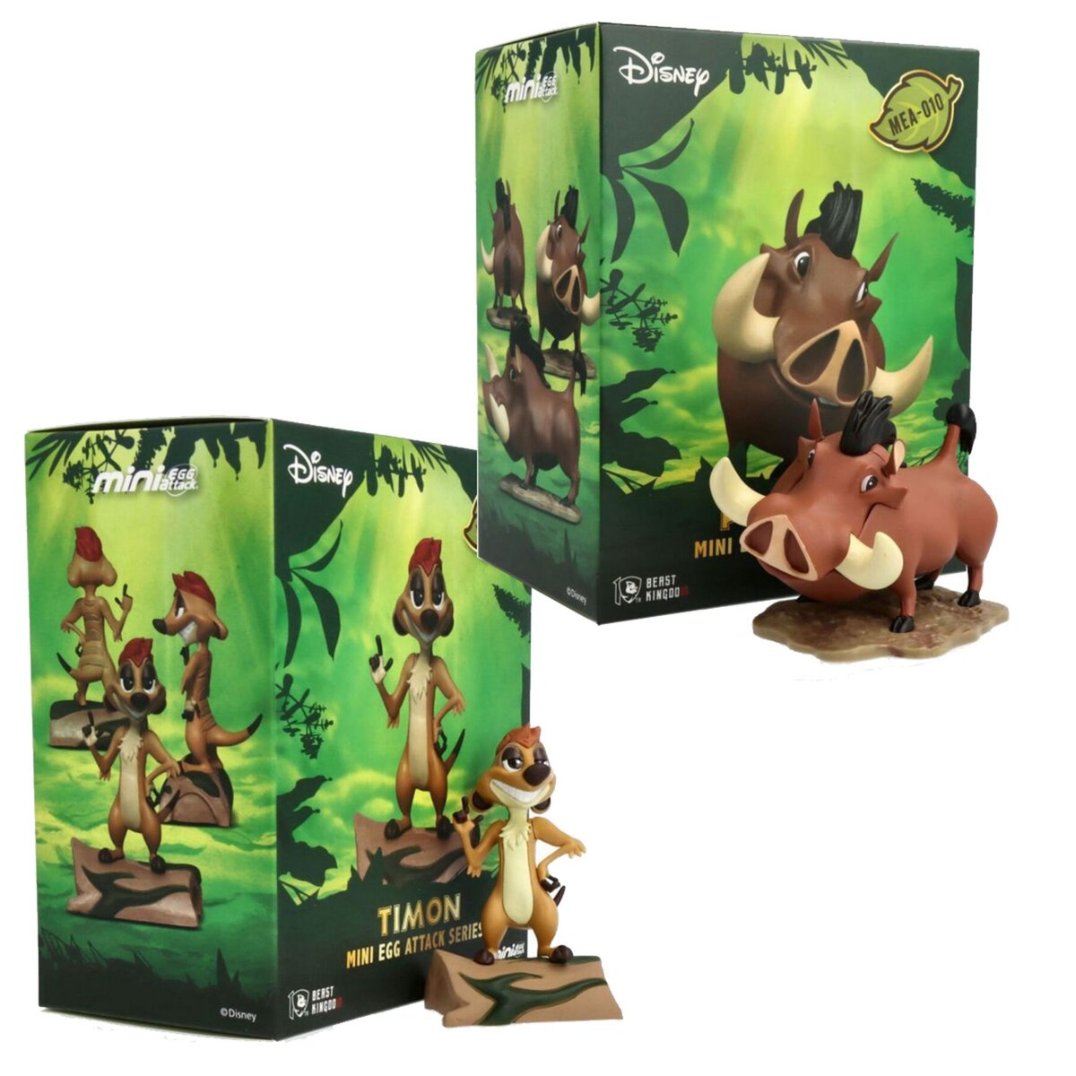 DISNEY Figurine Disney Pumbaa + Figurine Disney Timon