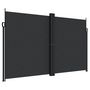 Voir la diapositive 2 : VIDAXL Auvent lateral retractable Noir 200x1200 cm