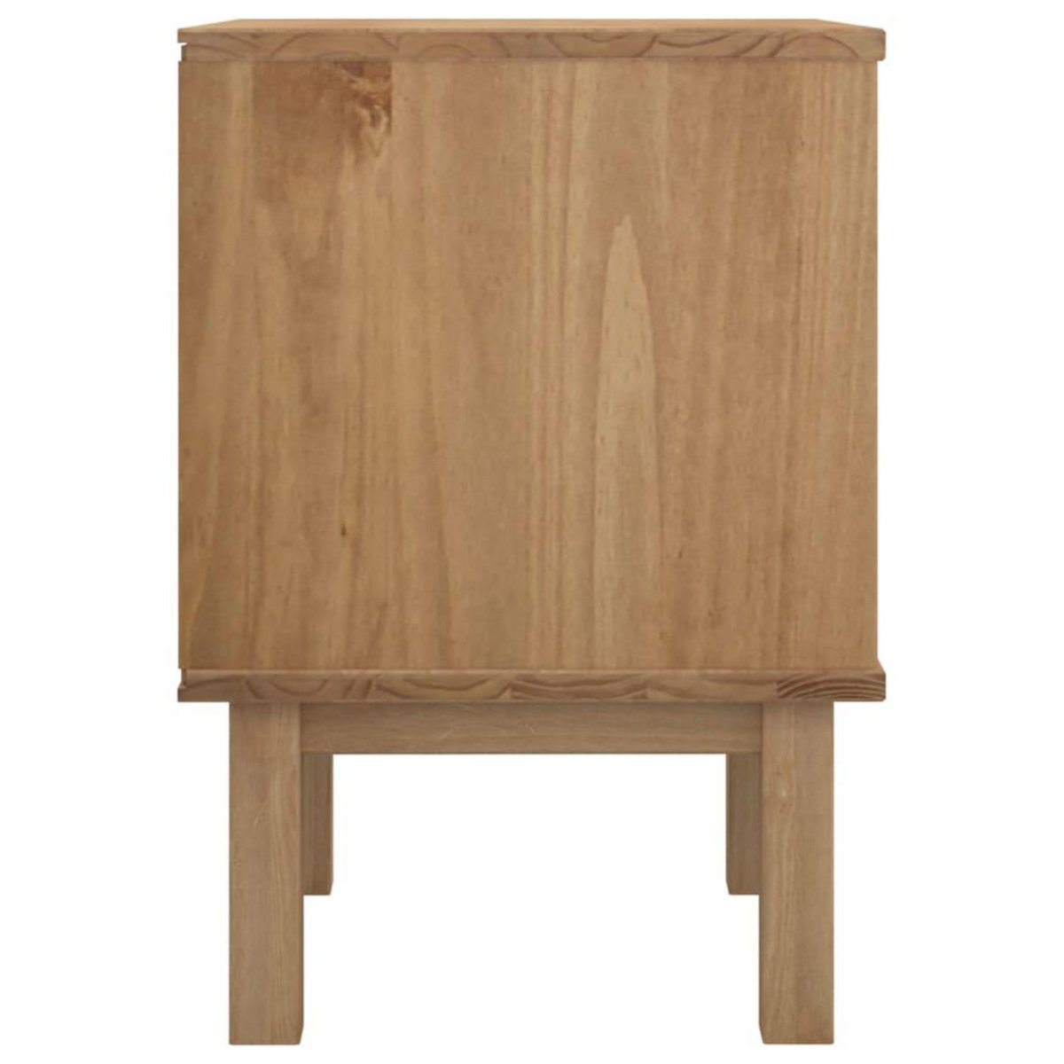 VIDAXL Table de chevet OTTA 45x39x57 cm bois de pin massif