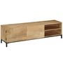 Voir la diapositive 3 : VIDAXL Meuble TV 145x30x41 cm Bois massif de manguier