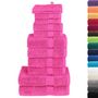Voir la diapositive 2 : VIDAXL Ensemble de serviettes de qualité supérieure SOLUND 12 pcs rose