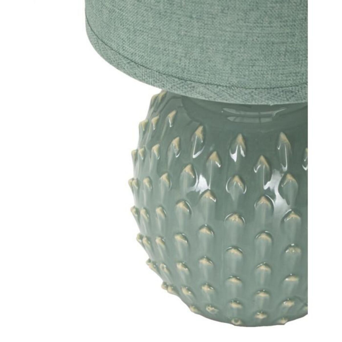 Paris Prix Lampe à Poser en Céramique  Pontus  27cm Turquoise