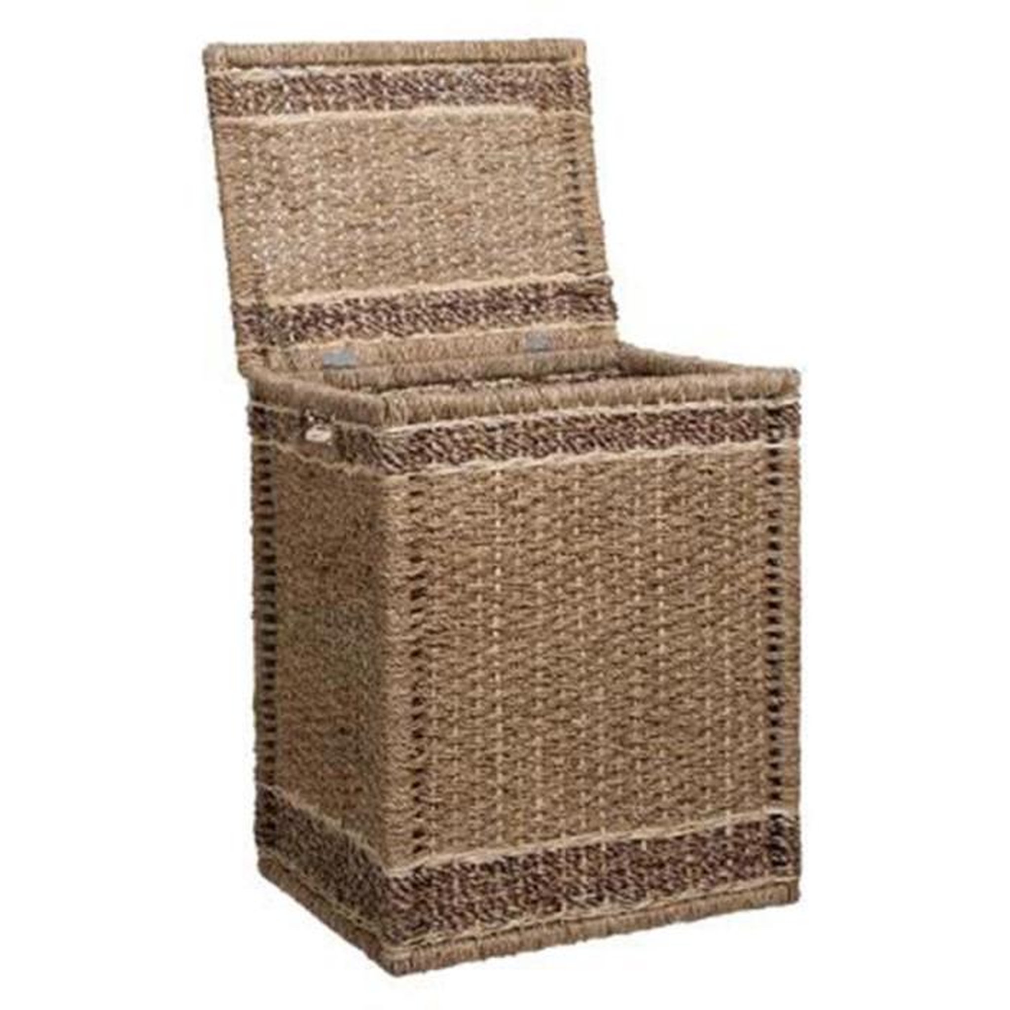 Voir la diapositive 5 : ATMOSPHERA Lot de 5 paniers rangement  tressé  60cm naturel