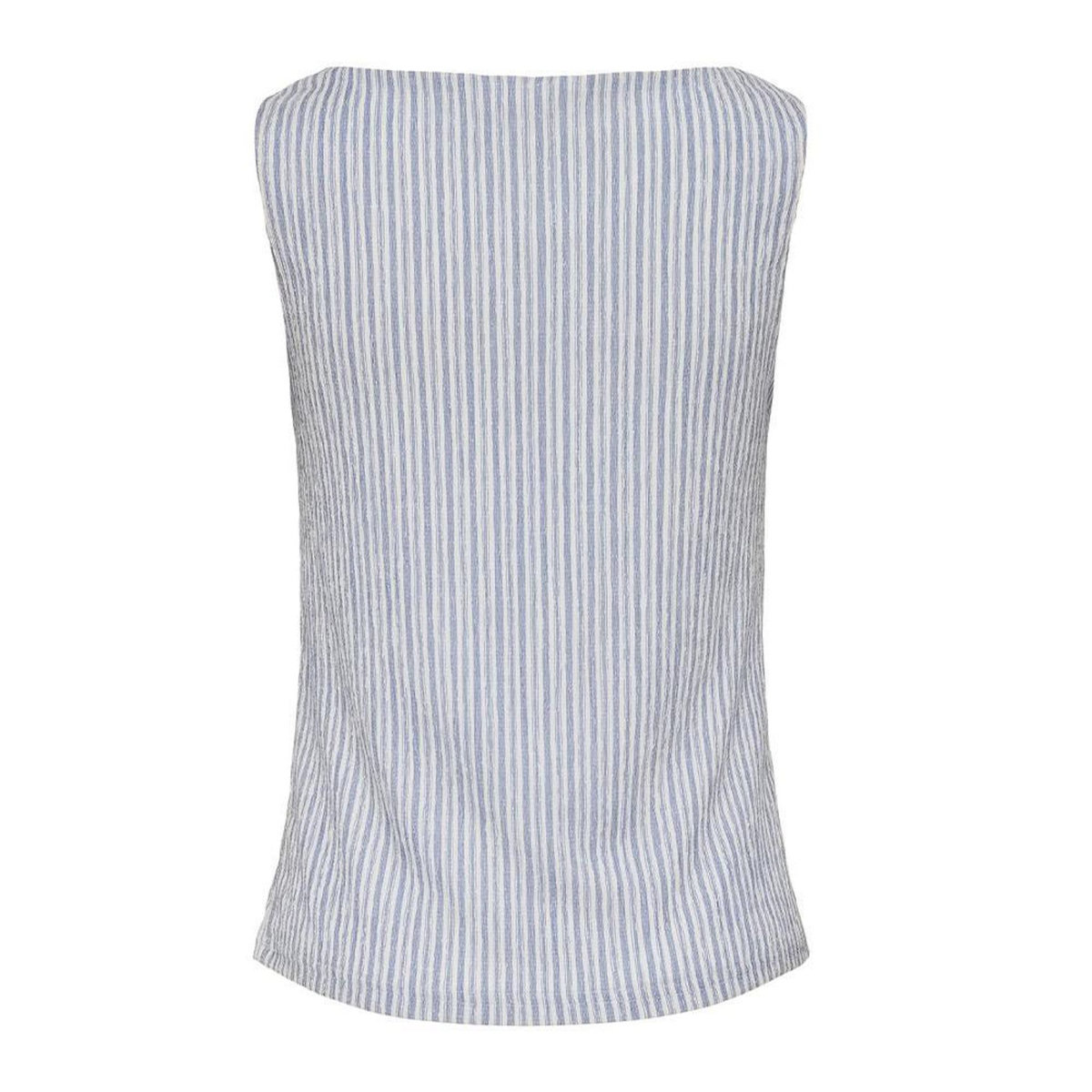JACQUELINE DE YONG Top Blanc/Bleu Femme JDY Ocean