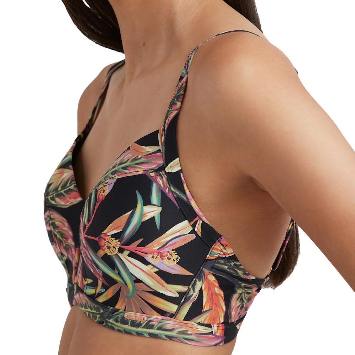 O'NEILL Haut de Maillot de bain Noir à Motifs Femme O'Neill Panama