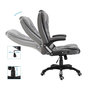 Voir la diapositive 5 : VIDAXL Chaise de bureau Anthracite Similicuir