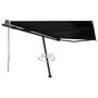 Voir la diapositive 1 : VIDAXL Auvent automatique sur pied 450x300 cm Anthracite