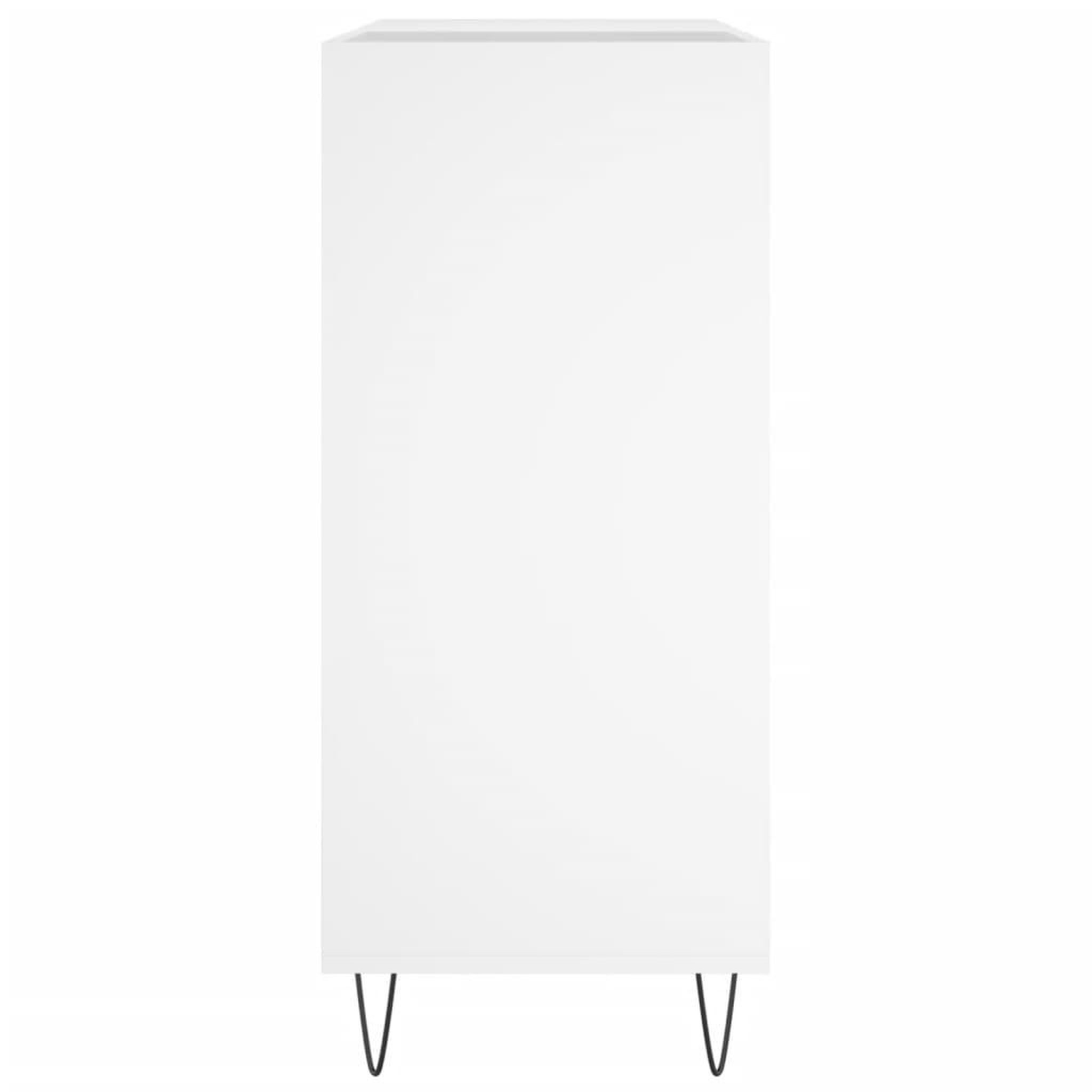 Voir la diapositive 5 : VIDAXL Armoire a disques blanc 84,5x38x89 cm bois d'ingenierie