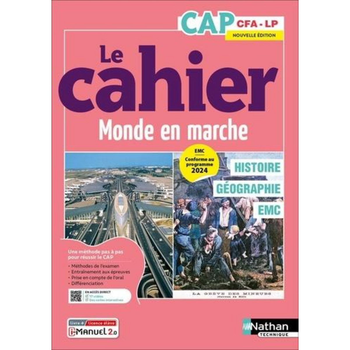 HISTOIRE GEOGRAPHIE EMC CAP CFA-LP LE CAHIER MONDE EN MARCHE. EDITION 2025, Juguet Isabelle