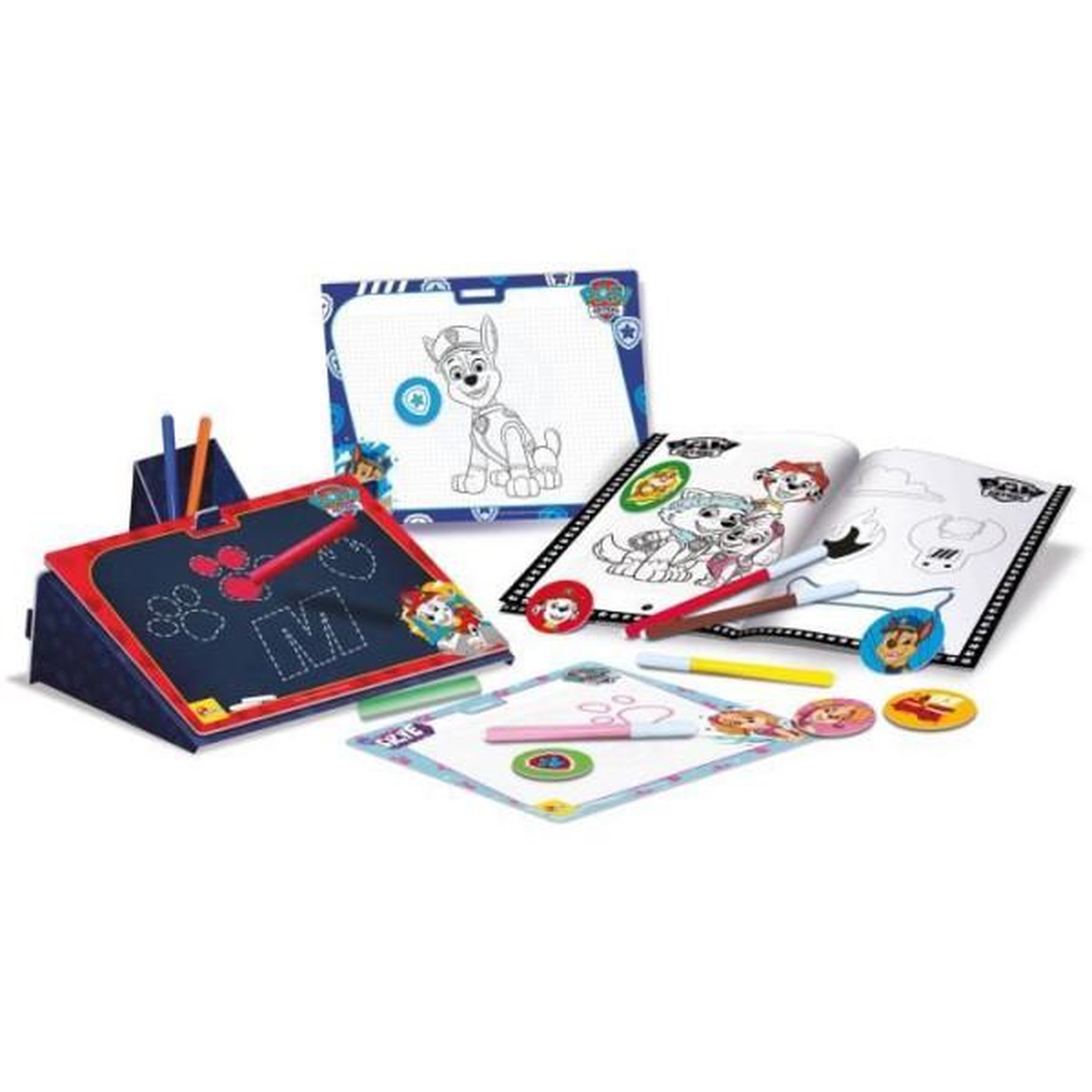 Voir la diapositive 4 : LISCIANI GIOCHI Sac a dos école de dessin et coloriage - paw patrol - lisciani
