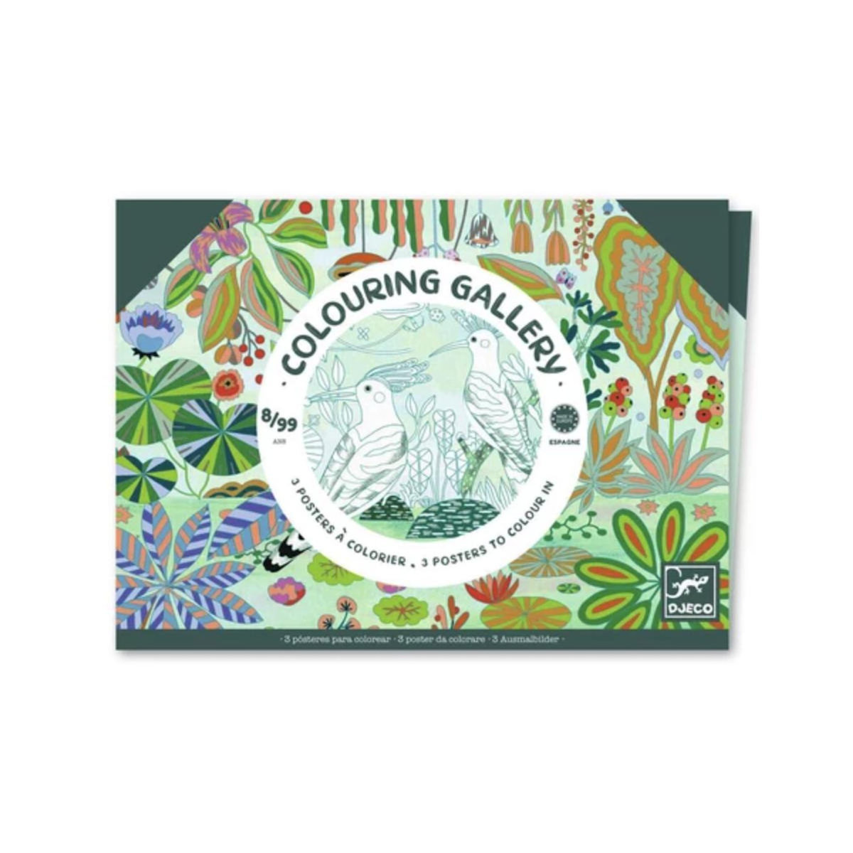 Djeco COLOURING GALLERY - Sauvages