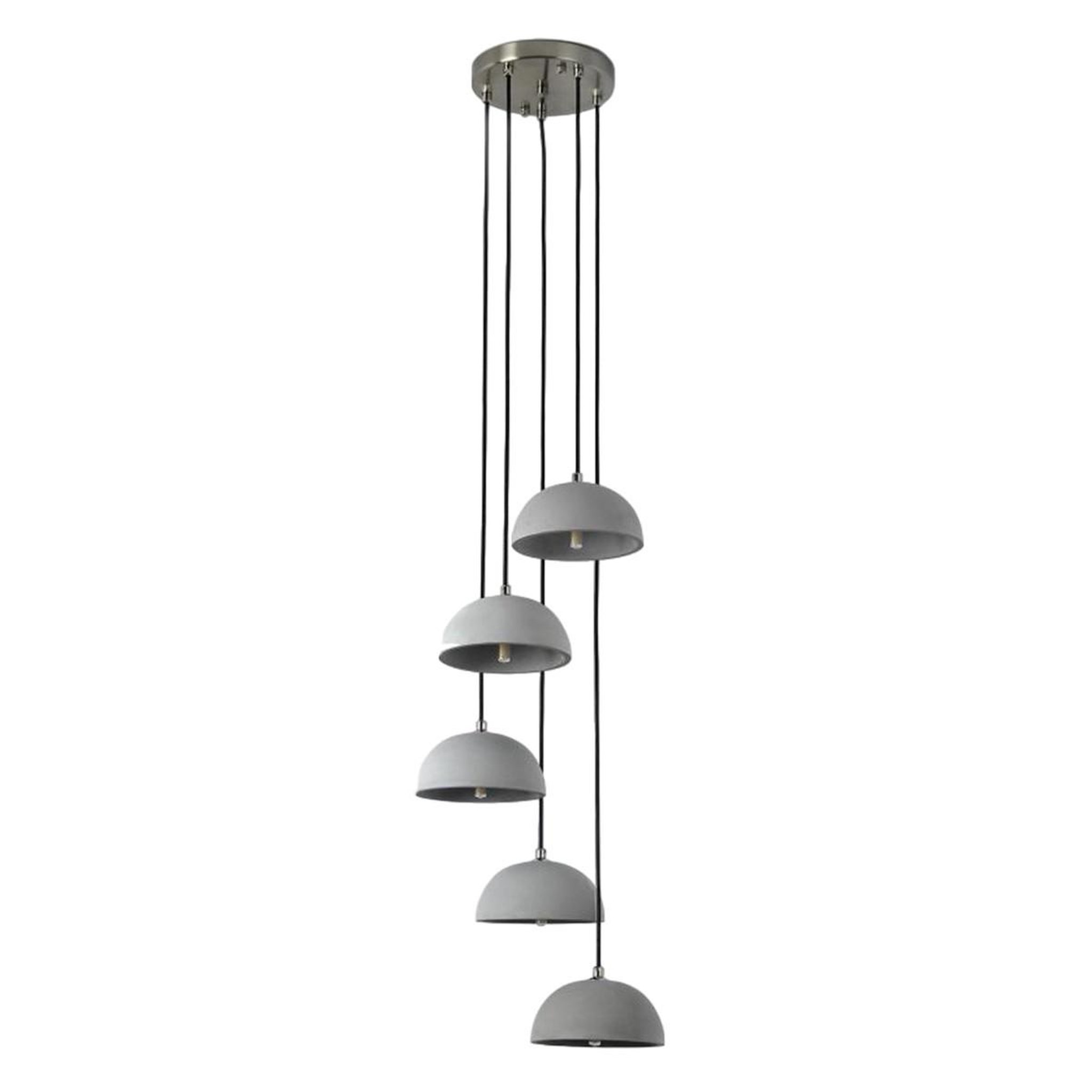 Voir la diapositive 1 : Paris Prix Suspension Design Béton  Toma  128cm Gris