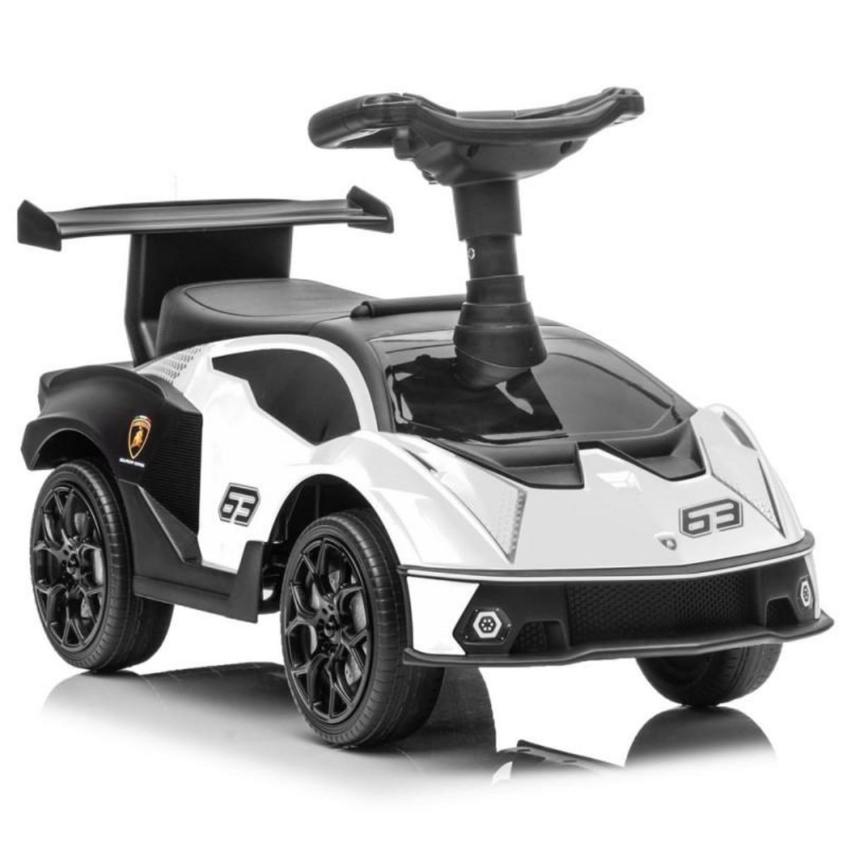 TURBO CHALLENGE Véhicule électrique Turbo Challenge Lamborghini Blanc