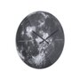 Voir la diapositive 2 : Karlsson Horloge murale en verre Lune - Gris