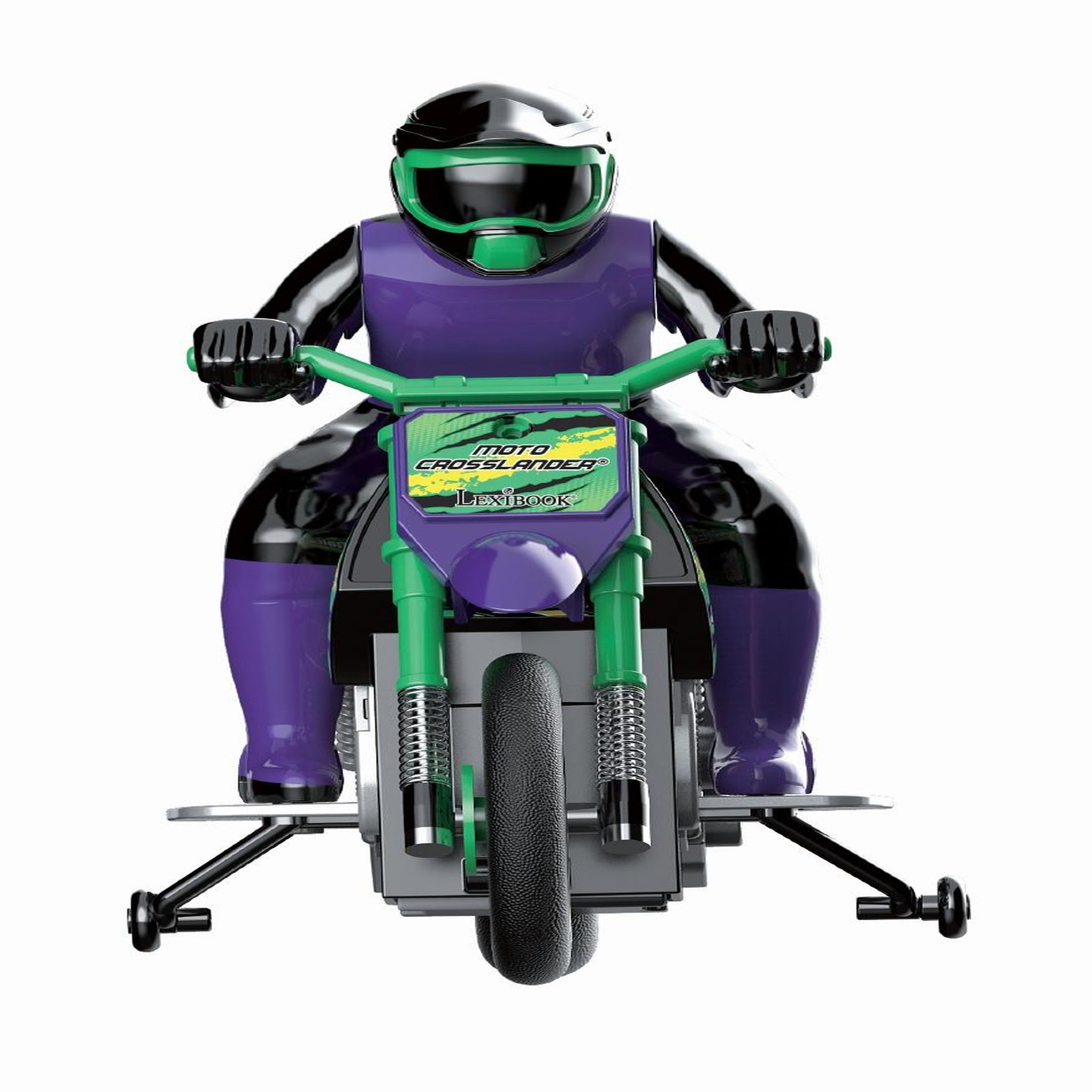 Voir la diapositive 5 : Lexibook Moto Crosslander cascade extrême avec effets lumineux