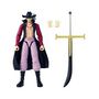 Voir la diapositive 2 : BANDAI Figurine Anime Heroes articulée - BANDAI - One Piece - Dracule Mihawk oeil de Faucon - 17 cm