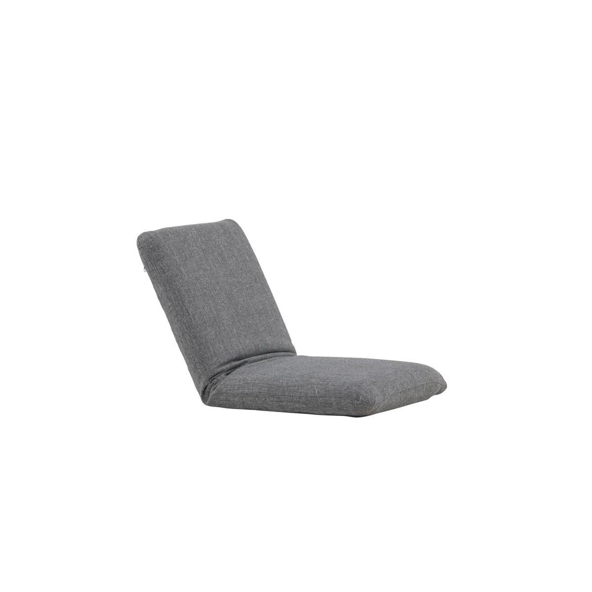 Voir la diapositive 3 : Paris Prix Chaise longue en tissu  trond  80cm gris