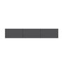 Voir la diapositive 1 : Habitat et Jardin Meuble TV en bois  West  150 x 32 x 30 cm - Anthracite