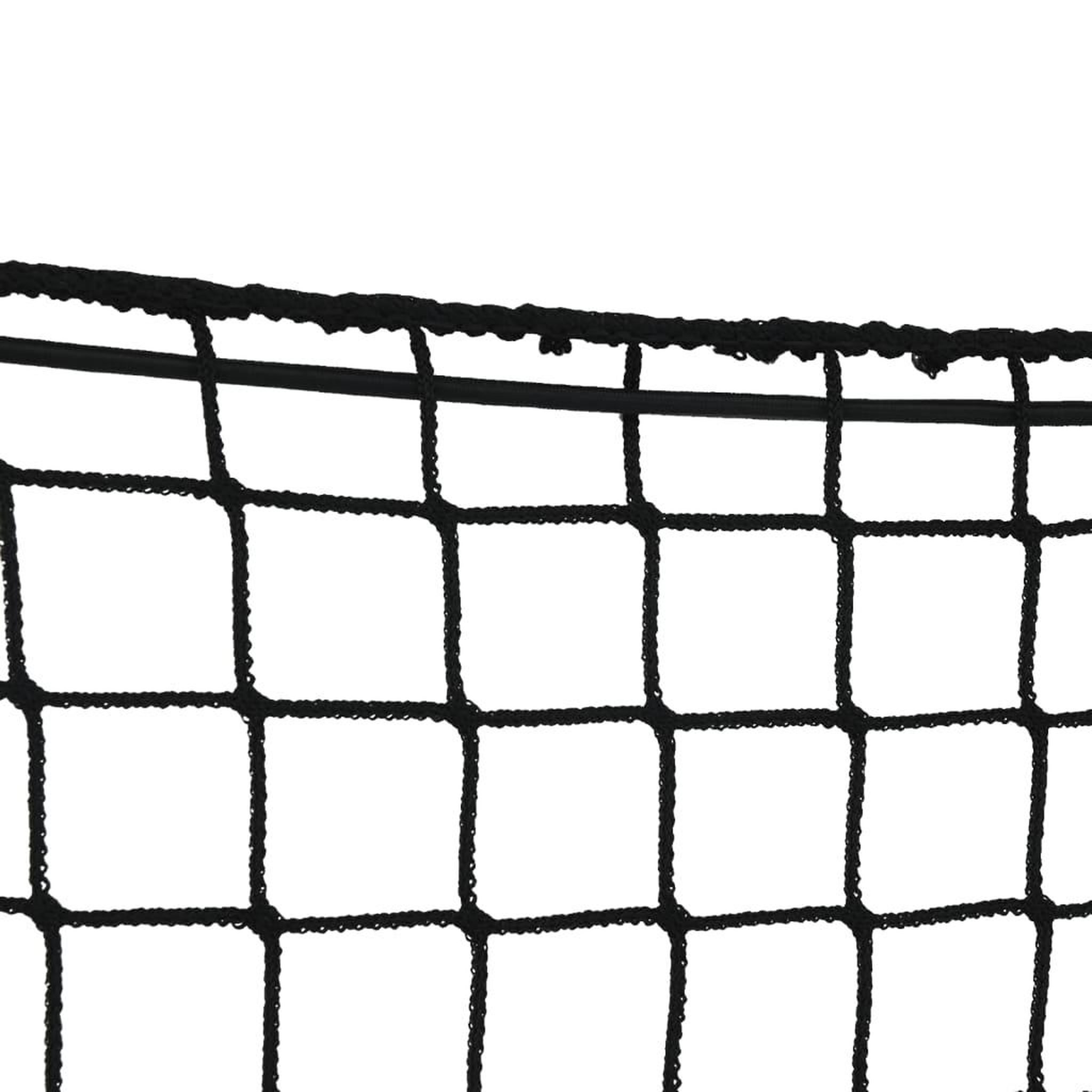 Voir la diapositive 5 : VIDAXL Filet pour remorque avec corde elastique noir 4x4 m PP