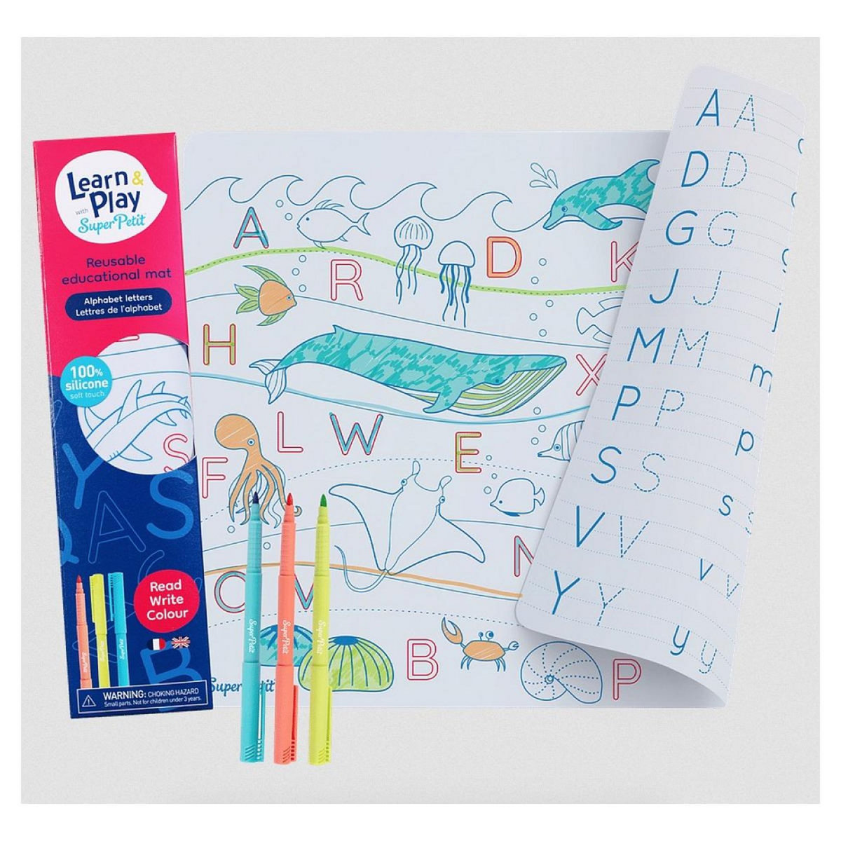 SUPER PETIT KIT Les lettres de l'alphabet océan