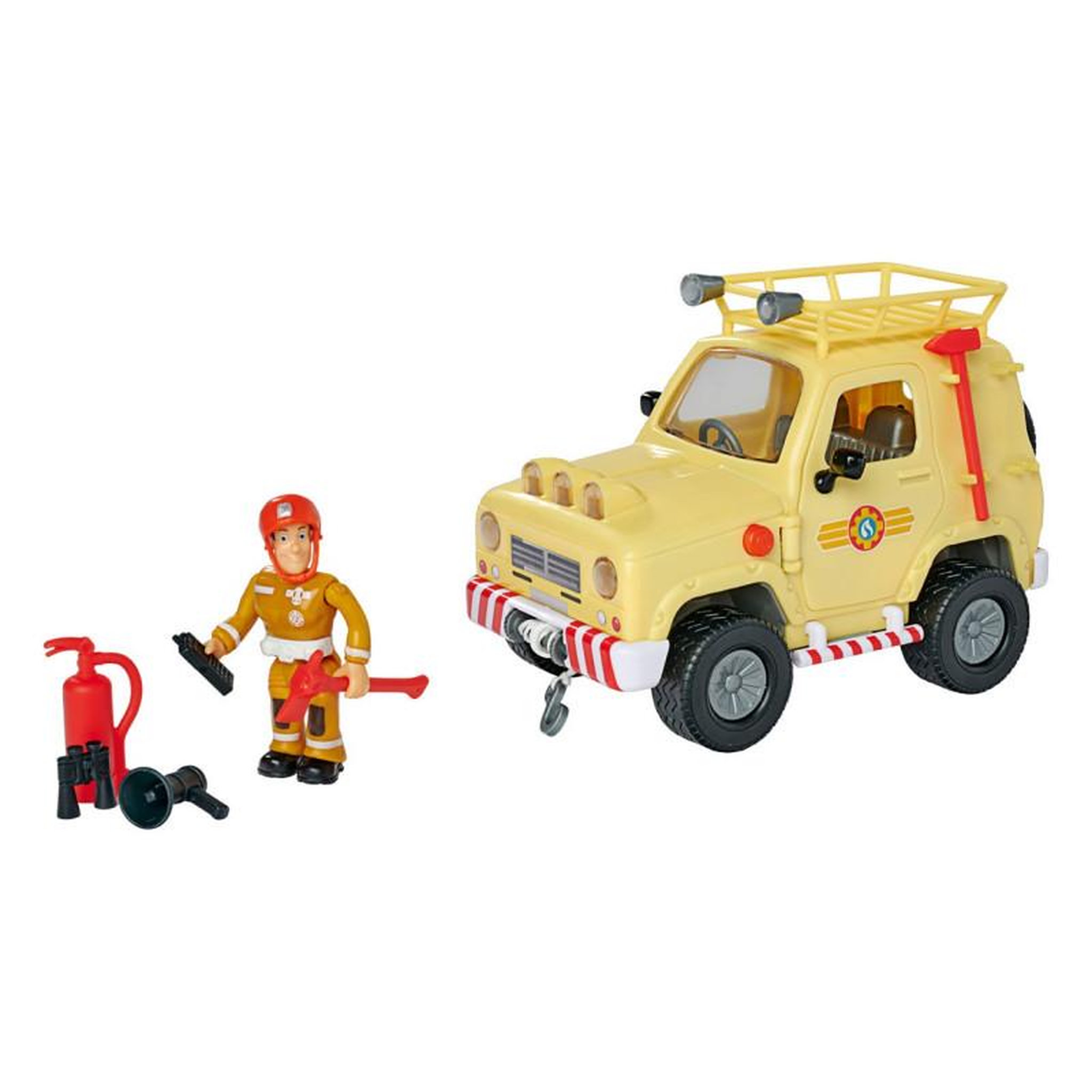 Voir la diapositive 4 : SIMBA Simba - Fireman Sam Mountain 4x4 Jeep with Figure 109252511