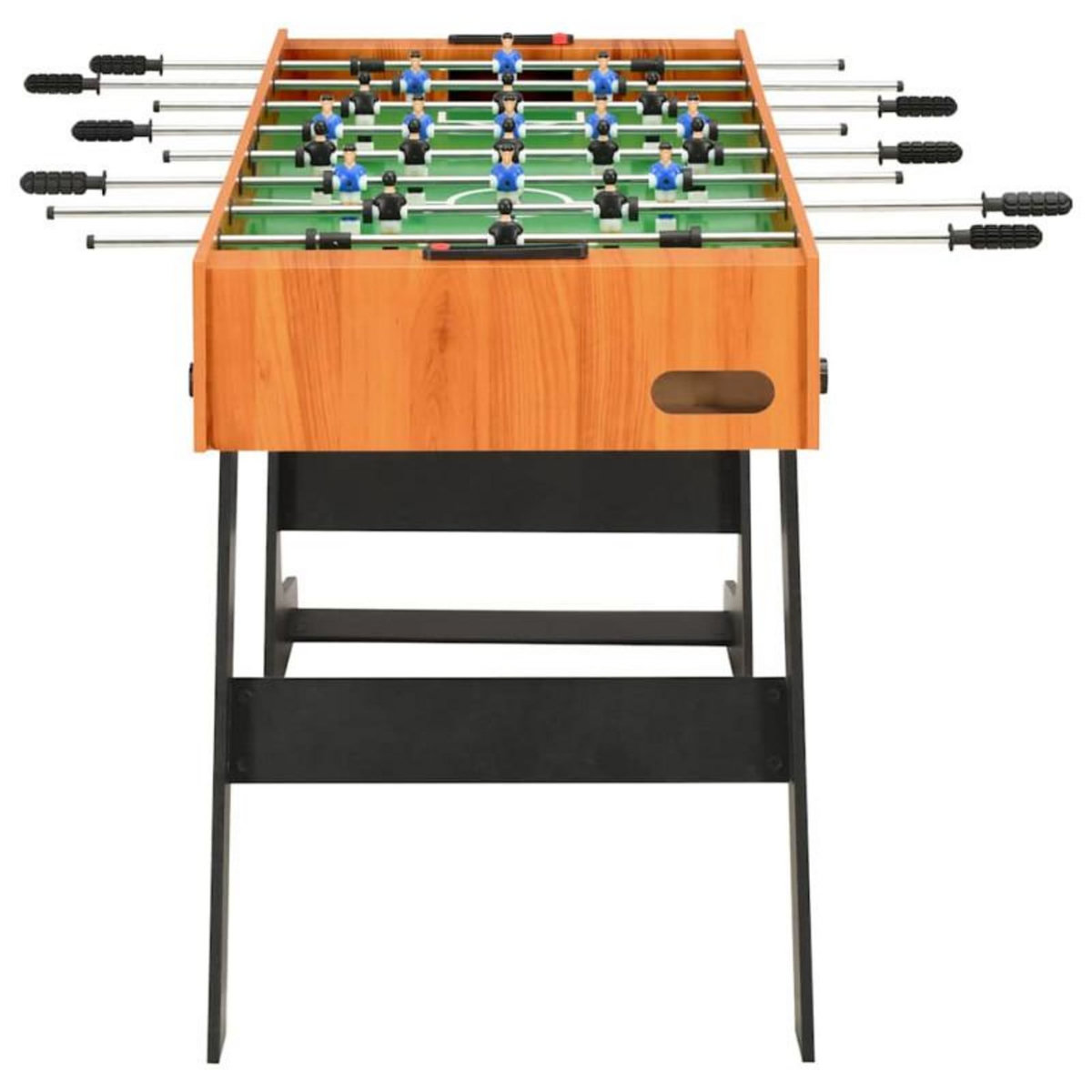 VIDAXL Table de football pliante 121 x 61 x 80 cm Marron clair