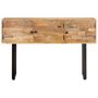 Voir la diapositive 3 : VIDAXL Buffet 116x35x75 cm Bois de manguier massif